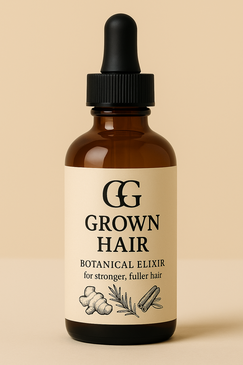 Hair Grown Elixir Dropper